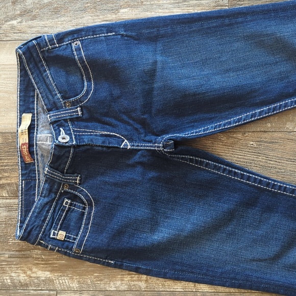 BIG STAR "Remi" low-rise bootcut jeans medium wash The Buckle sz 27L tall - Picture 8 of 15